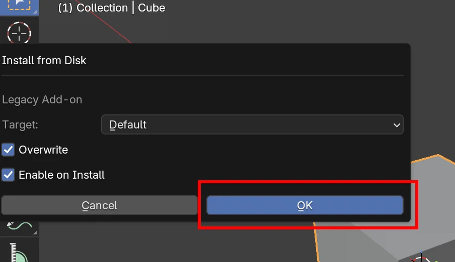 Merge Toolsを有効化している画面